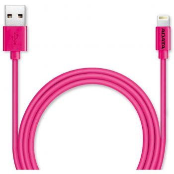 ADATA MFi Certified Lightning Cable for iPhone, iPad, Pink