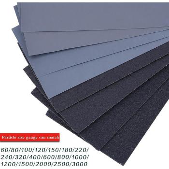36pcs Assorted Grit Sandpaper 400 to 3000 Waterproof 3.6 inch
