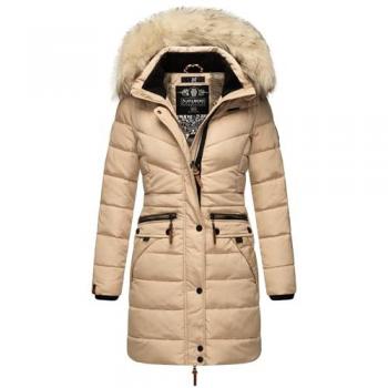 Damen Steppmantel NAVAHOO Paula in beige