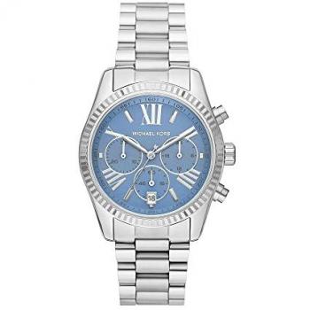 Michael Kors Lexington Chronograph 38 mm in Argento