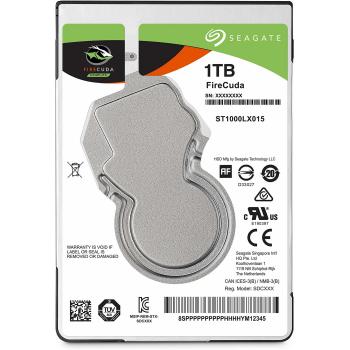 FireCuda Gaming 1 TB – Seagate SSHD 2,5 – Silberschwarz – Modell ST1000LXZ15 – FFP‑Kompatibel