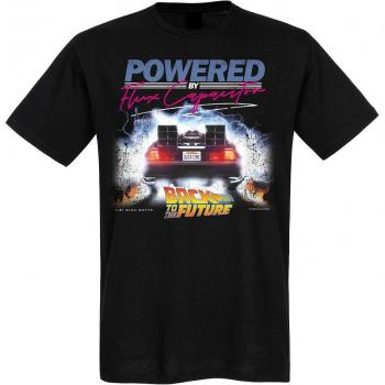Back To The Future Powered T-Shirt Schwarz XL