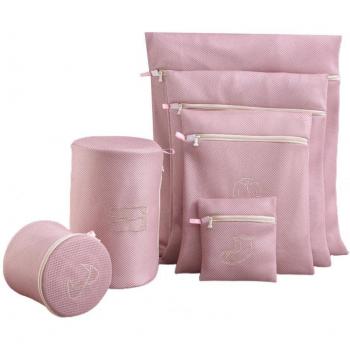 Polyester Wäschetaschen Set mit 6 Teilen – Inklusive BH-Wäschetasche
