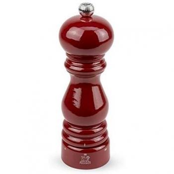 Moulin à sel Peugeot Paris U'Select 18 cm bois laqué rouge