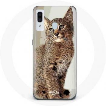 Siamese Cat Design Case for Samsung Galaxy A20e
