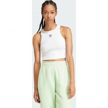 Top Crop Rib Donna Adidas Adicolor Essentials