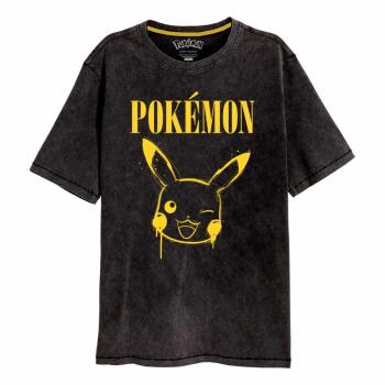 Pikachu Grafiti T-Shirt S Unisex