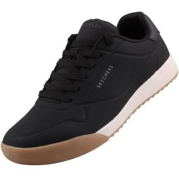 Sneaker Zinger Black Duraleather Skechers EU 42