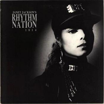 Janet Jackson Rhythm Nation 1989 UK vinyl LP AMA3920