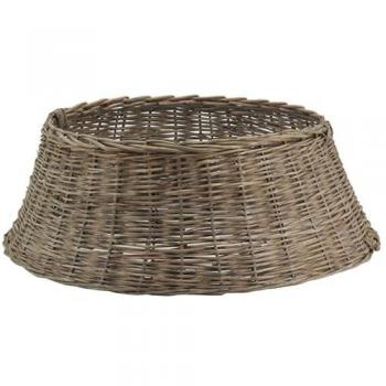 Cache-pied de sapin en osier Marron 69x25x69cm Aubry Gaspard