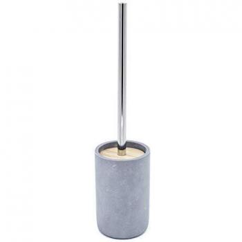 Escobilla de inodoro Ridder con soporte de cemento gris