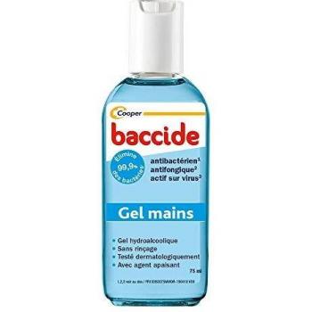 Baccide gel mains bleu 75mL