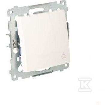 Pulsante e Interruttore Bianco Kontakt DS1.01/11