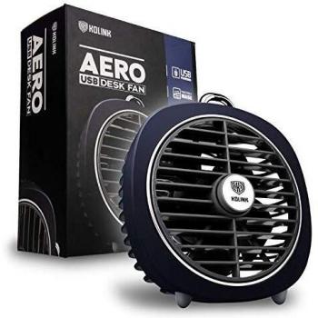 Kolink Dark Blue USB Desktop Fan