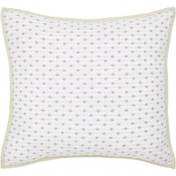 Murmur Imogen Plush Square Pillow – Deep Green