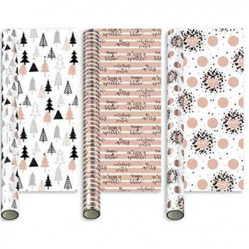 X 2M Rose Gold Decorative Paper