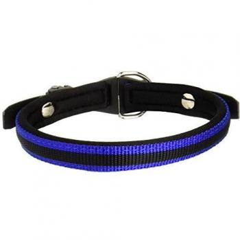 Collier Micro‑Régulé Ferplast C15/42 – Couleur Bleu – Longueur 34‑42 cm