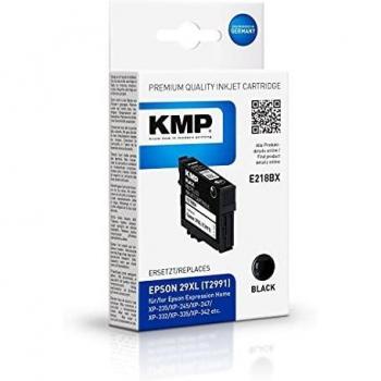 Cartuccia di inchiostro nero KMP E218BX 11,3 ml compatibile con Epson T2991/E218BX (sostituisce la cartuccia originale)