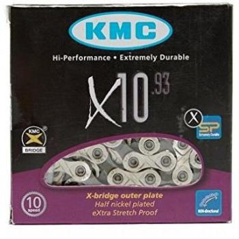 Cadena KMC X10.93, estrecha, gris