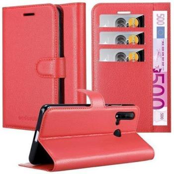 Funda Tarjetero Rojo Carmín para Huawei NOVA 5i / P20 LITE 2019
