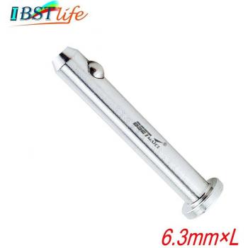 Goupille en acier inoxydable tête plate 6.3mm