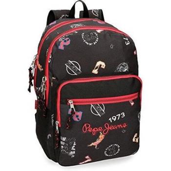 Mochila Pepe Jeans Jill 44 cm con Doble Compartimento