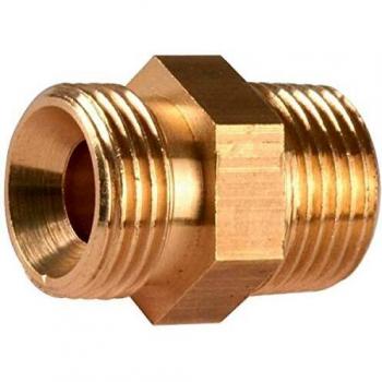 Raccord union mâle pour flexibles fioul 1/4