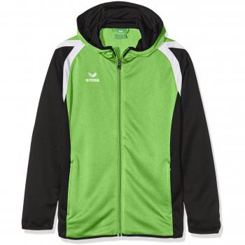 Razor 2.0 Kinder-Training-Jacke von Erima – Kapuzenmodell (Grün, Schwarz, Weiß)
