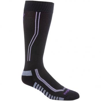 Klim Solstice 1.0 Calcetines negros con detalle lila