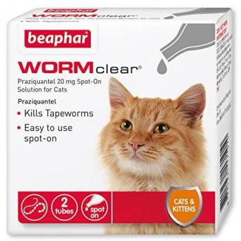 Beaphar WORMclear Spot On Cat 6x2
