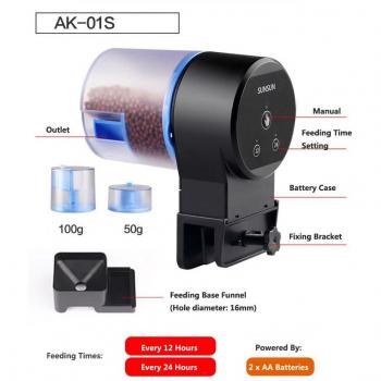 Alimentador de Peces SUNSUN con Doble Compartimento y Wifi