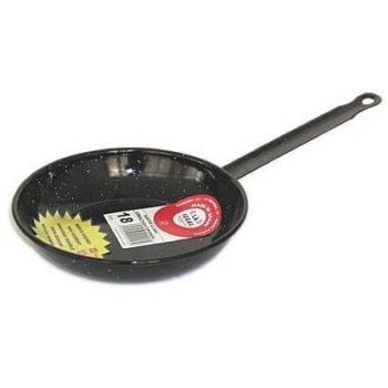 Poêle Plate Émaillée 22cm à Manche Idéal