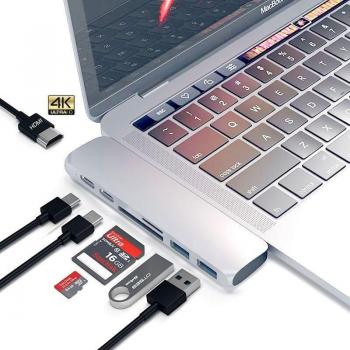 Hub Ultra‑Rapide USB‑C 3.1 – HDMI 4K, Thunderbolt 3, Lecteur SD/TF, Charge PD
