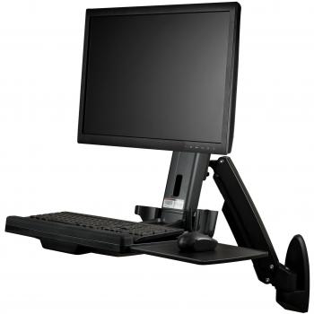 StarTech.com Wall Mounted Sit Stand Desk