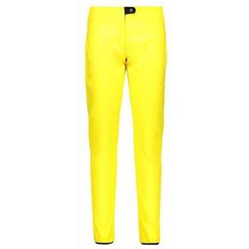 Violet/jaune Pantalon de ski pour femme, CMP, taille 38, modèle R411 Yellow, imperméable, respirant, élastique