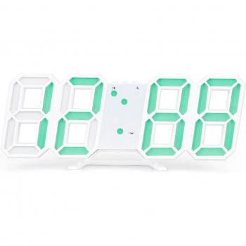Réveil 3D LED Murale – Chambre/Bureau, Thermomètre, Calendrier Décor