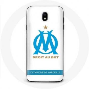 Protection coque Galaxy J7 2017 – OMN – motif Olympe, couleur blanche