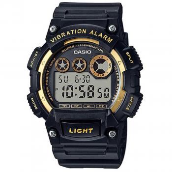 Casio W‑735H‑1A2 : Montre Résine Noir, Élégance Athlétique