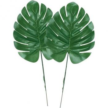 Plastic Palm Leaves for Home Decor