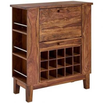 Hausbar FineBuy Spirituosenschrank 88x102x40 cm