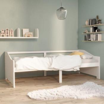 Divano Letto a 3 Persone Legno Bianco Prolenta