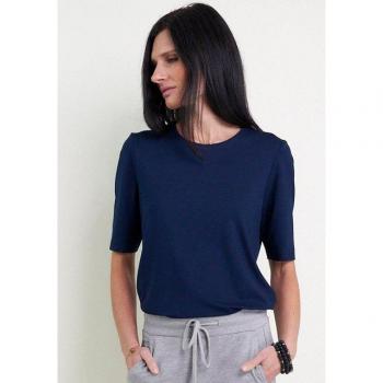 Seidel Moden Figurspielendes Damen-T-Shirt 46 – Rundhals, halbarm