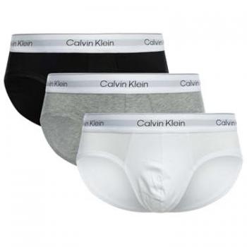 Slip Hip Calvin Klein Grigio, Bianco, Nero – Set S