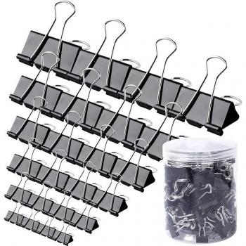 Fold Back Clips Assortment for Home and School