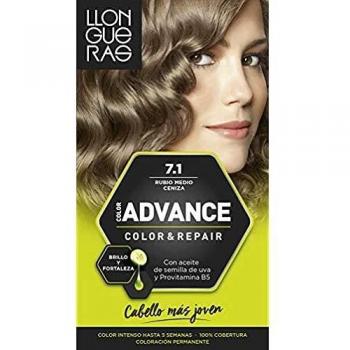 Llongueras Color Advance Haarfarbe 071 Rubio Ceniza