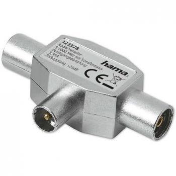 Hama Metall Antennenverteiler mit Koaxkupplungen