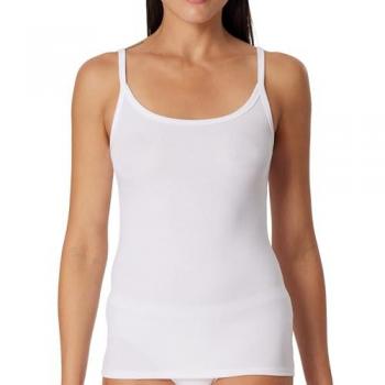 Schiesser Top Pure Rib Estilo Blanco