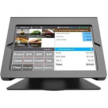 Compulocks Nollie POS‑Counter Top‑Kiosk schwarz, kompatibel mit dem Apple 12,9‑Zoll iPad Pro (Maclocks 290)