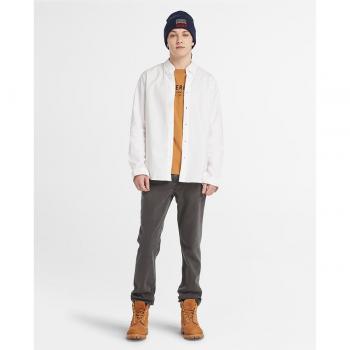 Vaqueros Timberland para hombre, elásticos y en gris lavado, tamaño 30/32