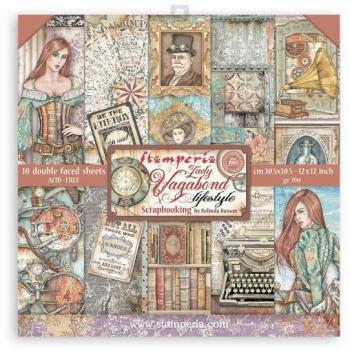 Block de Scrapbooking Lady Vagabond 30,5x30,5 cm